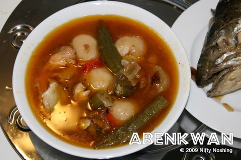 Abenkwan: Ghanaian palm nut soup with foufou recipe