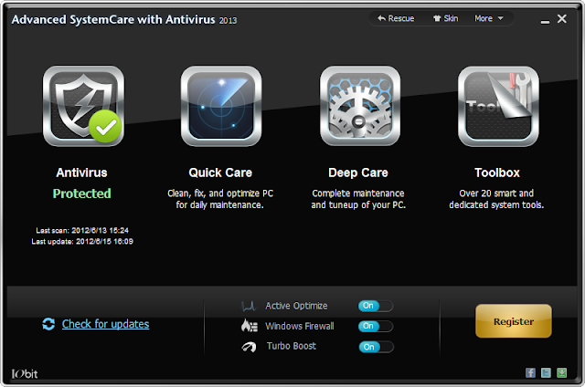 Advanced SystemCare with Antivirus