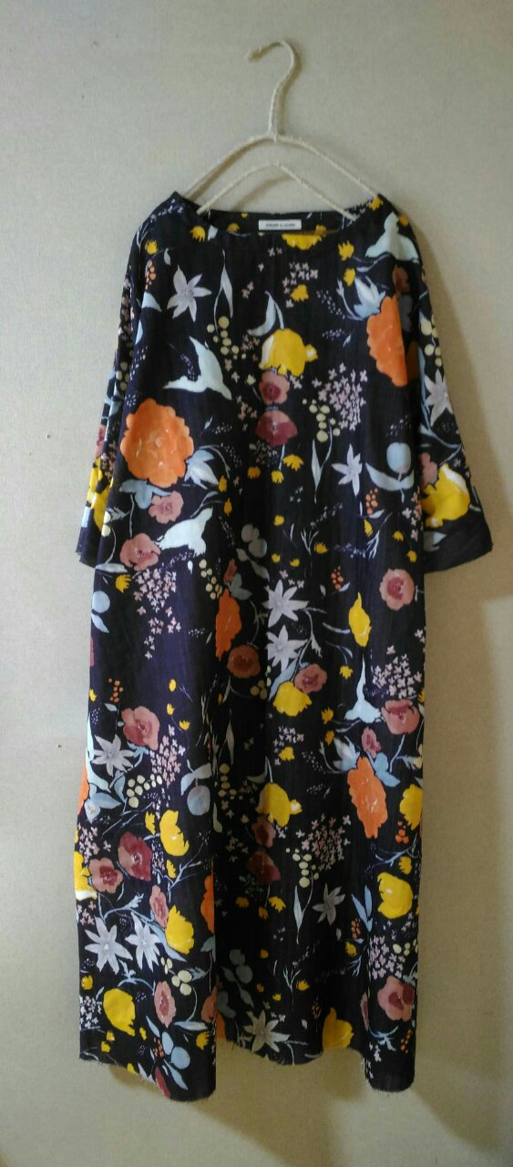 ハンドメイド Nani Iroの布でワンピース その2 ハンドメイド洋裁ブログ Yanのてづくり手帖 簡単大人服 子供服 小物の無料型紙と作り方 ハンドメイド Nani Iroの布でワンピース その2 ハンドメイド洋裁ブログ Yanのてづくり手帖 簡単大人服 子供服 小物の無料型紙と作り方