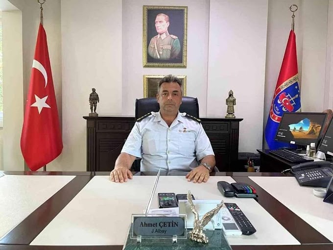 Tekirdağ İl Jandarma Komutanı Bozkırlı Ahmet Çetin oldu.