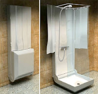 Folding Shower kamar mandi - membuat kamar mandi lipat