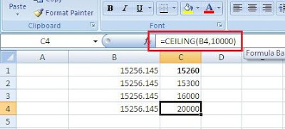 Cara Membulatkan Angka di Excel 2007 dengan Mudah 
