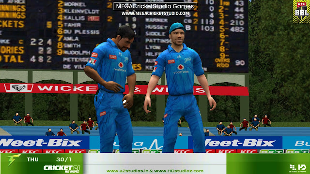 KFC BBL 2021 Patch free download for EA Cricket 07