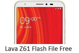 Lava Z61 MT6739 Flash File Free Download l Lava Z61 MT6739 Flash File Without Passowrd