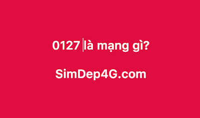 0127 là mạng gì?