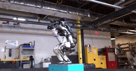Boston Dynamics' Atlas robot nail a backflip