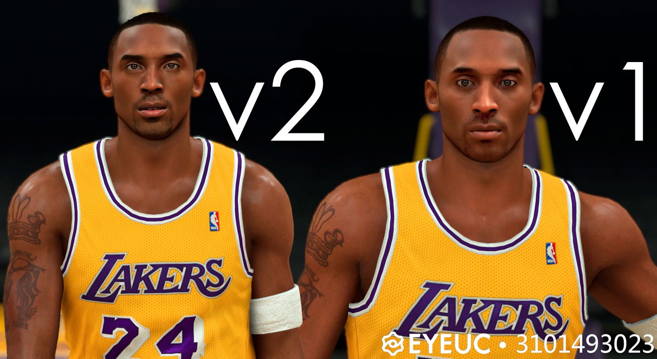 NBA 2K22 Kobe Bryant Cyberface