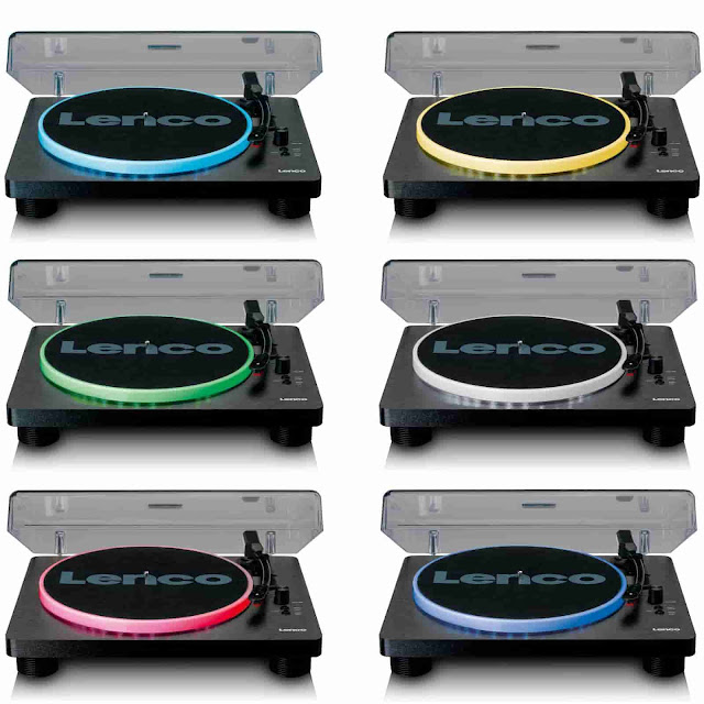 Lenco introduced budget turntables LS-50 LED with color music
