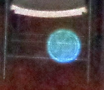 mysterious blue orb