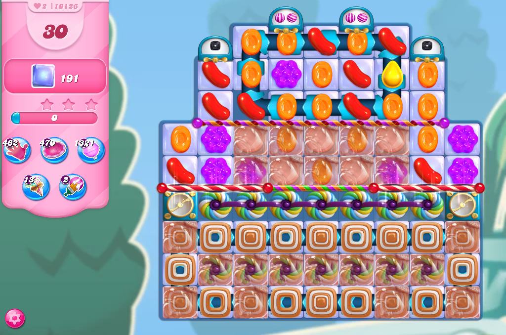 Candy Crush Saga level 10126