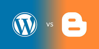 difference between blogger and wordpress