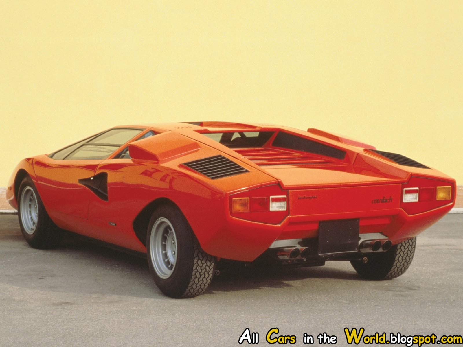 The 1973 Lamborghini Countach LP-400