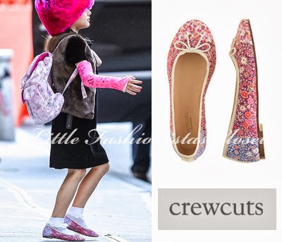 Flats (first SS'13 by Print  shoes cruise for seen  on  Ballet Liberty a Crewcuts September