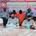 Kapolres Karimun Press Release Kasus Pencurian di Kecamatan Moro