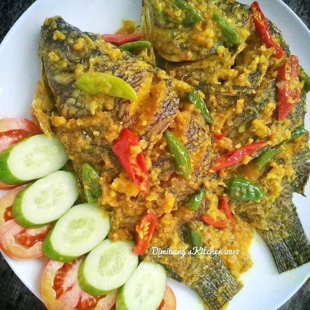 masakan Pesmol ikan nila