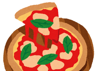 上 ピザ 食べる イラスト 209212-ピザ 食べる イラスト