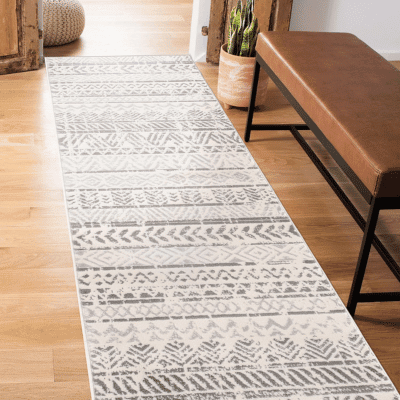 Geometric Boho Runner Rug