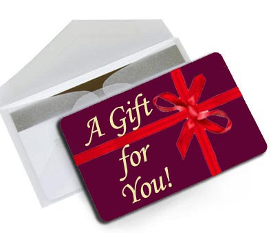 Christmas gift cards for loved ones