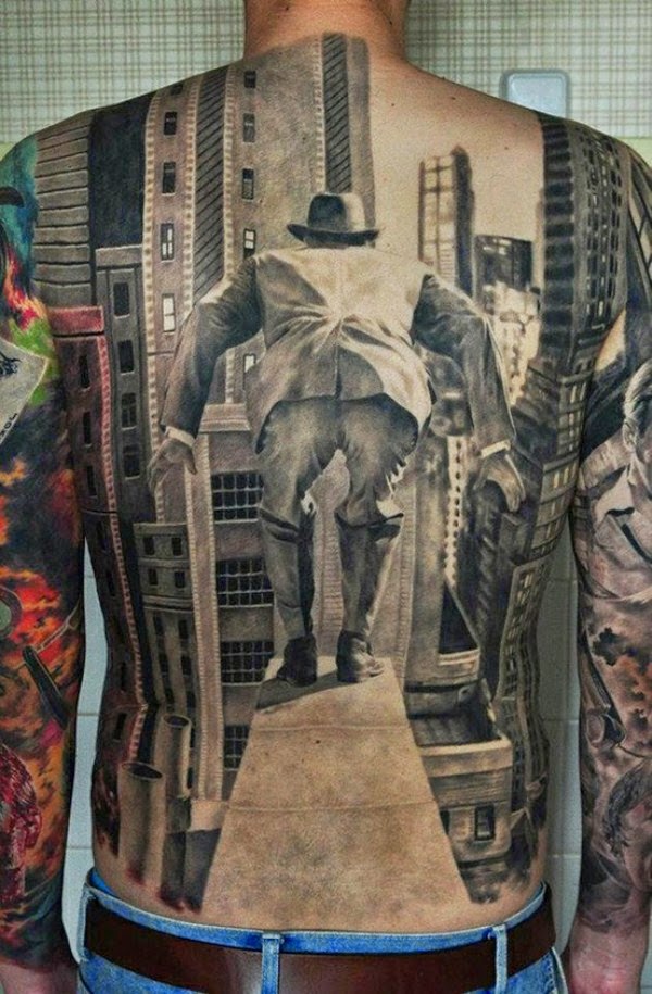 45 Optical Illusion Tattoos