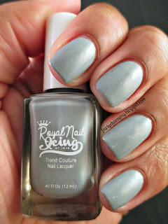 Royal Nail Icing, Sweet Concrete, grey, creme, nail polish, indie, indie brand