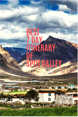 Spiti Valley is a mutual frigidness mount desert valley inwards Himachal Pradesh state of North Republic of Republic of India IndiaTravelDestinationsMap: seven DAY ITINERARY FOR SPITI VALLEY TOUR - HOW TO GO