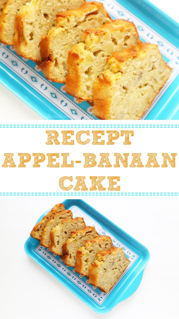 recept appel banaan cake bakken, cake bakken, recept cake bakken, cake met minder suiker, makkelijk recept cake, recept cake met baan, bento cake, banaan in cake, de lekkerste cake recepten