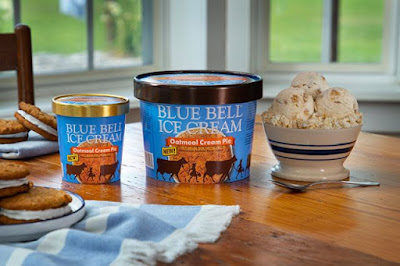 Blue Bell Oatmeal Cream Pie ice cream