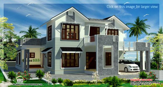 2800 sqft. villa design 2