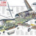 Northrop Grumman RQ-4 Global Hawk Cutaway Drawing