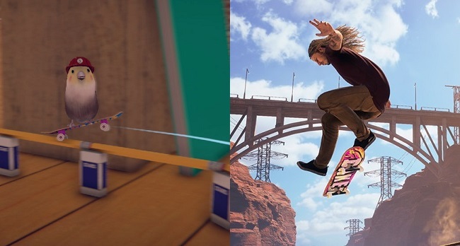 Differences of Skatebird vs Tony Hawk’s Pro Skater 1 + 2 Remaster