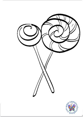 Sweet lollipop coloring page-4
