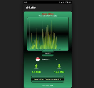 Aplikasi Abikanet Apk untuk internet gratis tanpa SSH