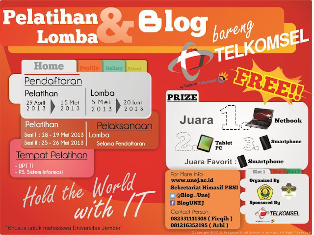 lomba blog universitas jember