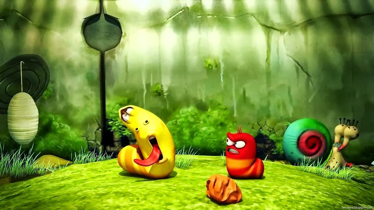 WALLPAPER LARVA DAN TEMANNYA Gambar Kartun Lucu Dan Wallpaper