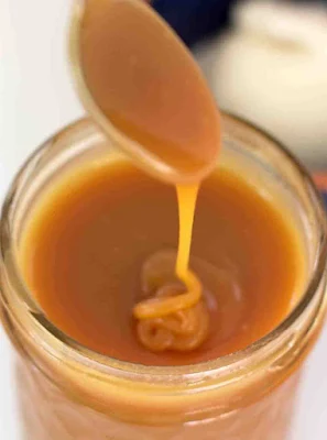 caramel in a jar