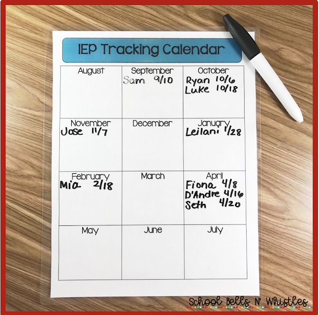 Managing and tracking student IEP goals. 
