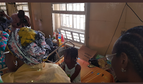Lagos Collapse Building: Buhari Wife, Aisha Visits Victims