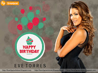 eve from wwe, former diva best birthday wishes photo in black dress