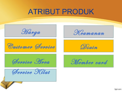 Pengertian Atribut Produk 