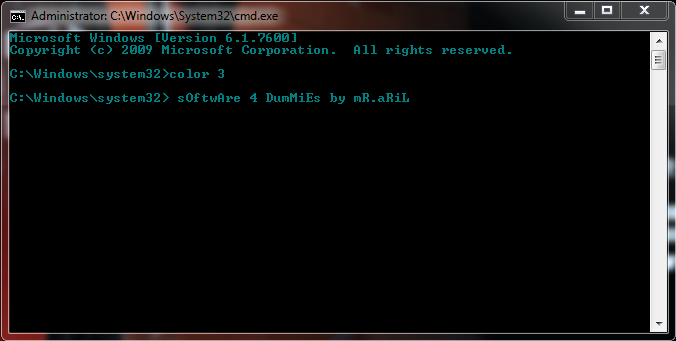 DOS Prompt