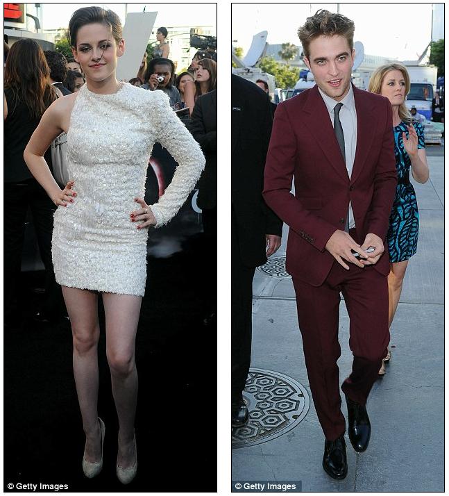 Robert Pattinson And Kristen Stewart Twilight Premiere. Pattinson, Kristen Stewart