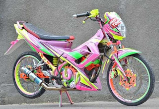 Modifikasi motor satria fu