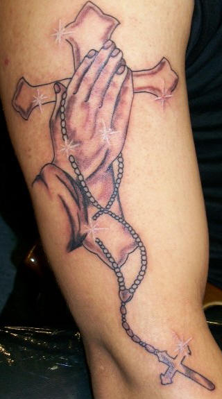 Praying Hands Tattoo