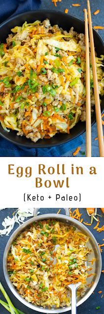 Egg Roll in a Bowl (Keto + Paleo)