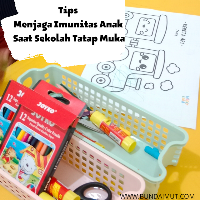 Tips menjaga imunitas anak saat sekolah tatap muka