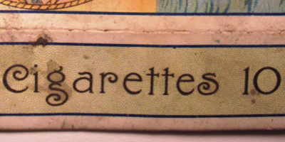 Cigarette Pack Reverse