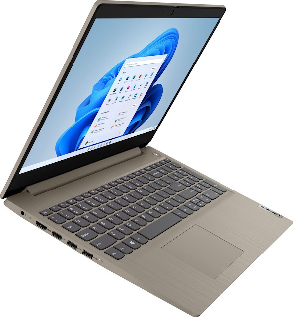 [AMAZON] 2022 Newest Lenovo Ideapad 3 Laptop, 15.6" HD Touchscreen, 11th Gen Intel Core i3-1115G4 Processor, 8GB DDR4 RAM, 256GB PCIe NVMe SSD, HDMI, Webcam, Wi-Fi 5, Bluetooth, Windows 11 Home, Almond