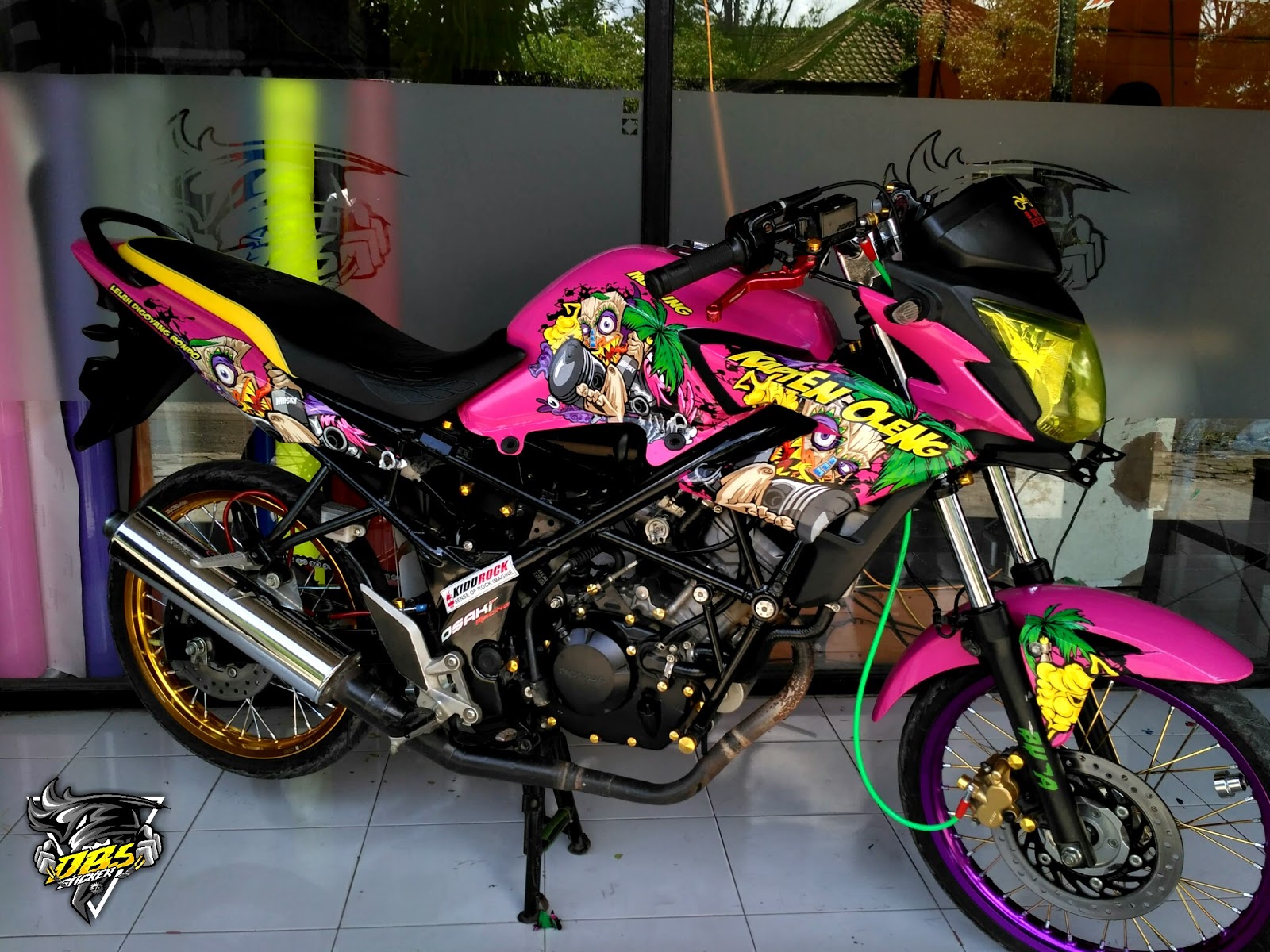 DBS Cutting Sticker 3d