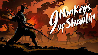 Pochette du jeu vidéo « 9 Monkeys of Shaolin »