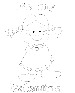 kids coloring pages, valentines coloring pages